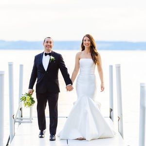 Pronovias Mikado Kelly Wedding Dress